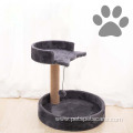 Black Small Tree Relax Platform Cat Tower